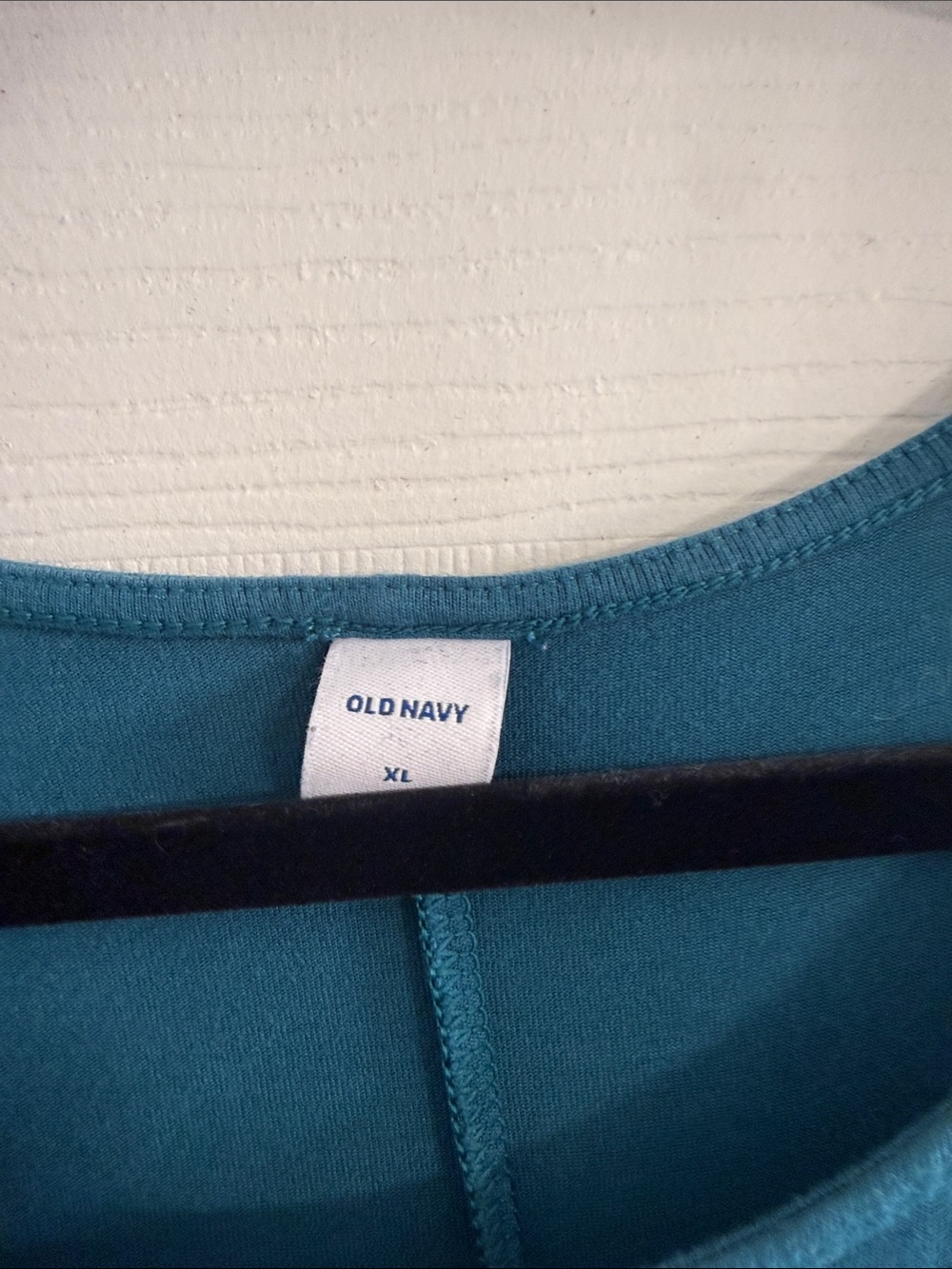 Old Navy Teal Sleeveless Swing Dress - Picture 2 of 4